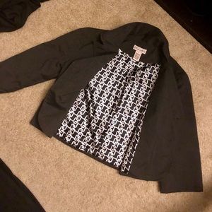 Pink Mode Gray Blazer